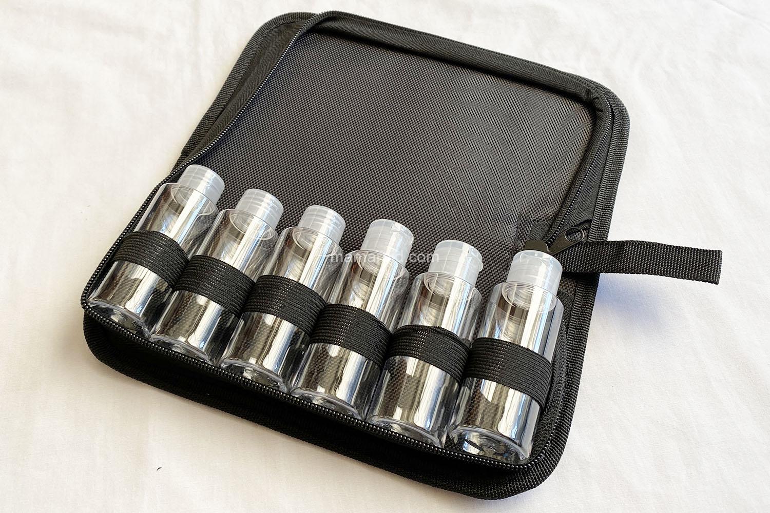 キャンプ用調味料をスッキリ整理整頓 調味料ボトル収納ポーチ ダイソー Mamaorid キャンプ用調味料をスッキリ整理整頓 調味料ボトル収納ポーチ ダイソー Mamaorid